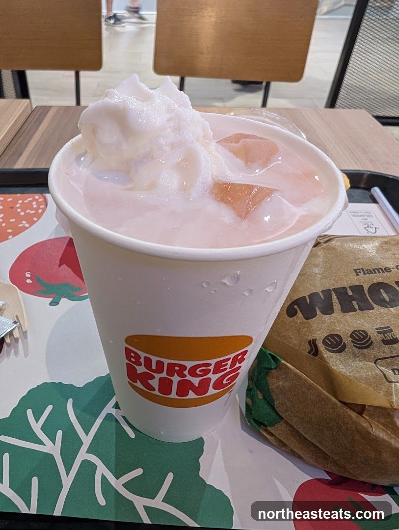 Burger King Drink and Burger
