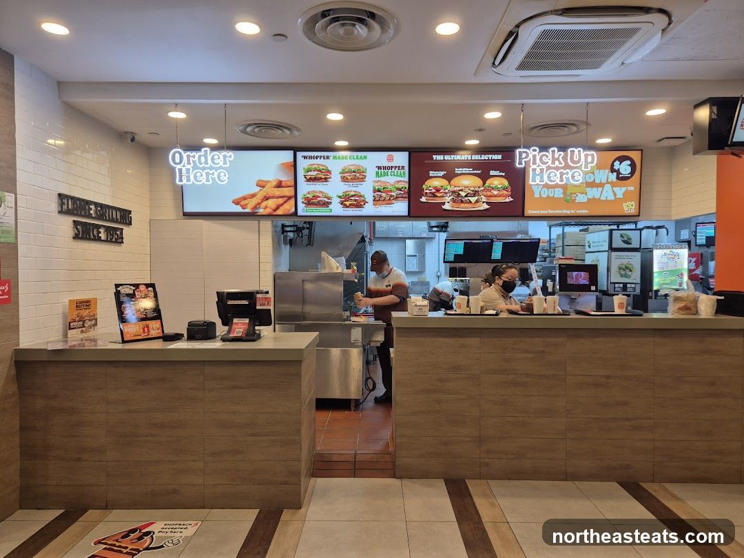 Burger Restaurant Counter