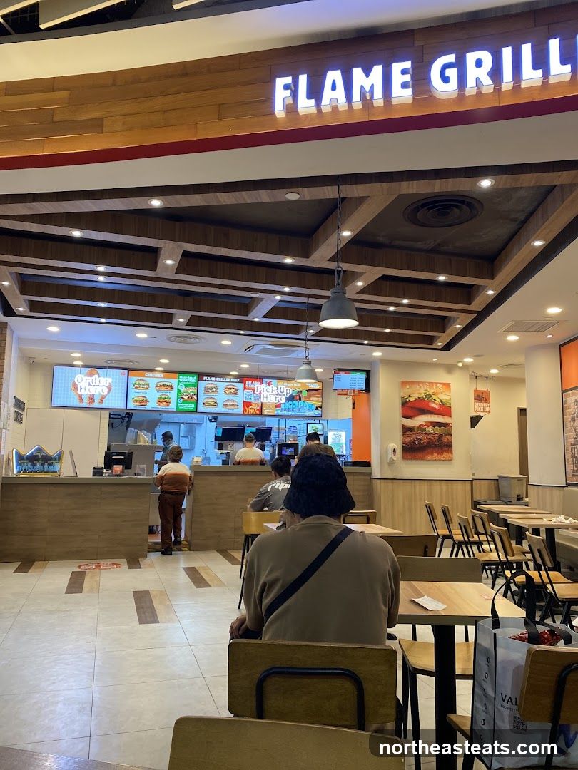 Flame Grilled Restaurant Interior