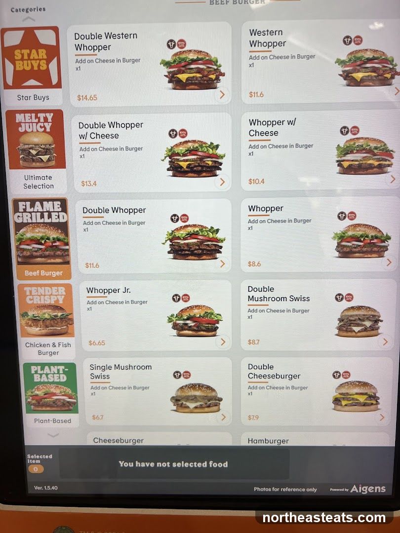 BEEF BURGER