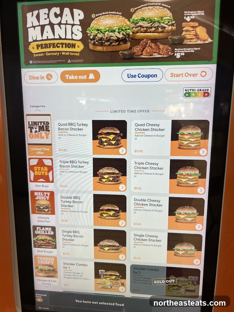 Burger Menu
