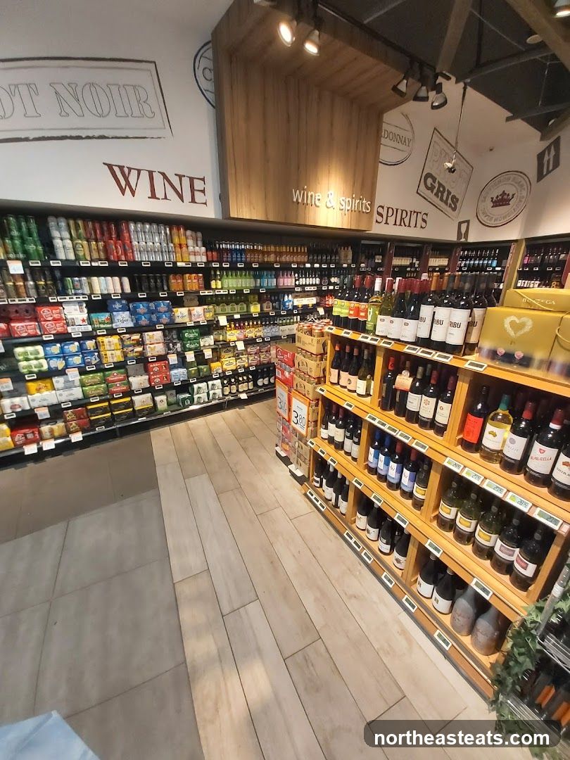 Wine and Spirits Aisle