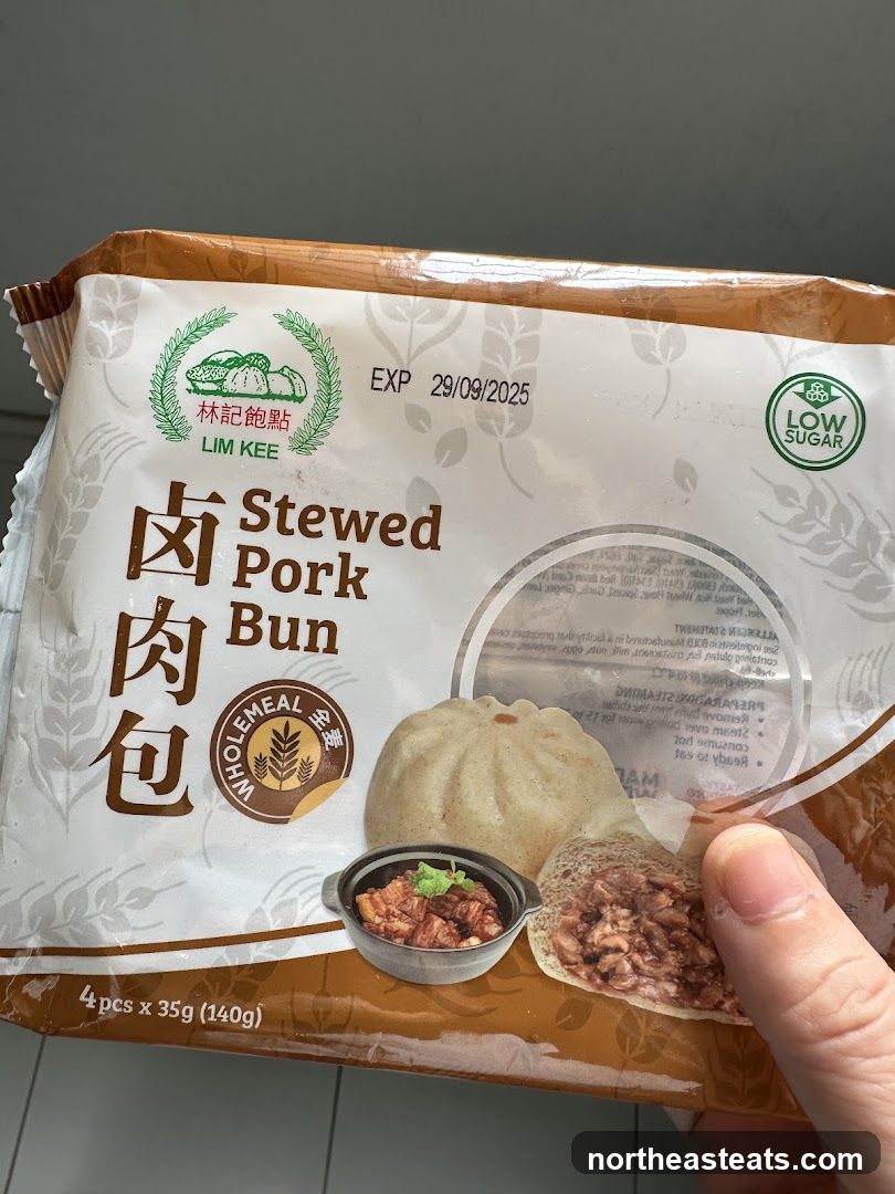 Lim Kee Stewed Pork Bun Packaging