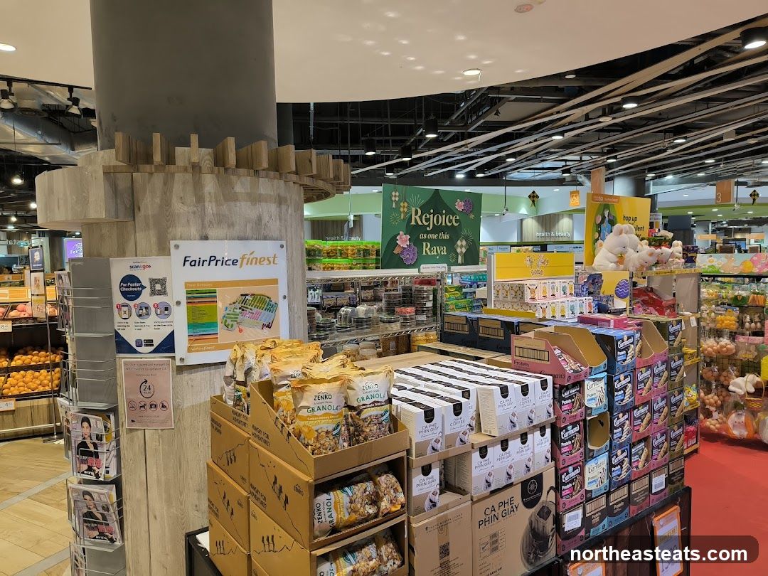 FairPrice Finest Grocery Store Display