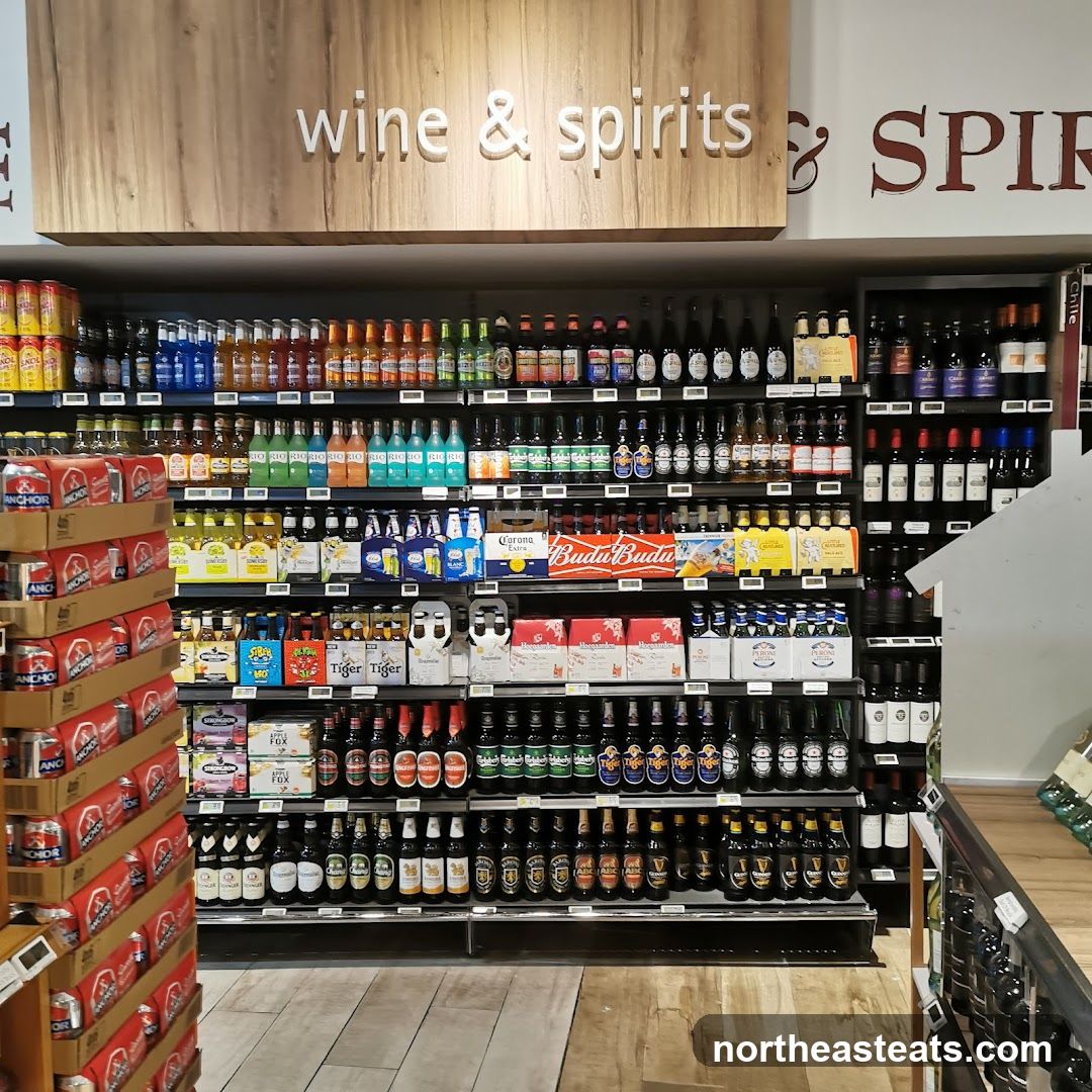 Wine and Spirits Aisle