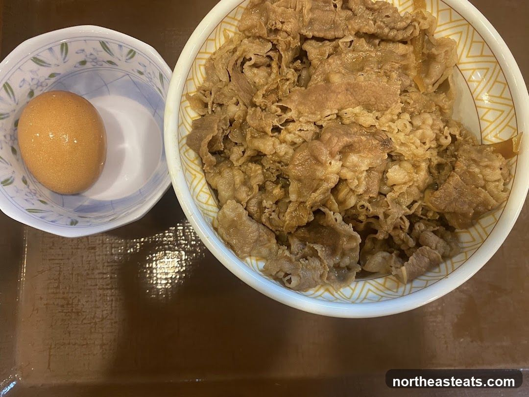 Beef Bowl and Egg