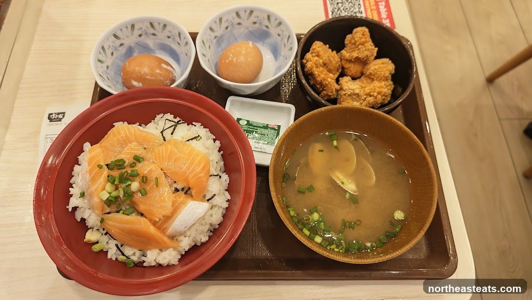 Salmon Donburi Set