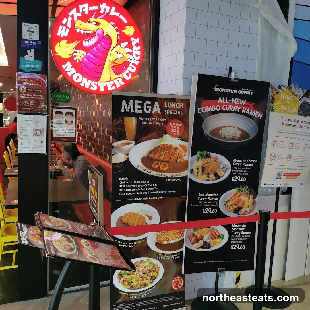 Monster Curry Restaurant Promotions
