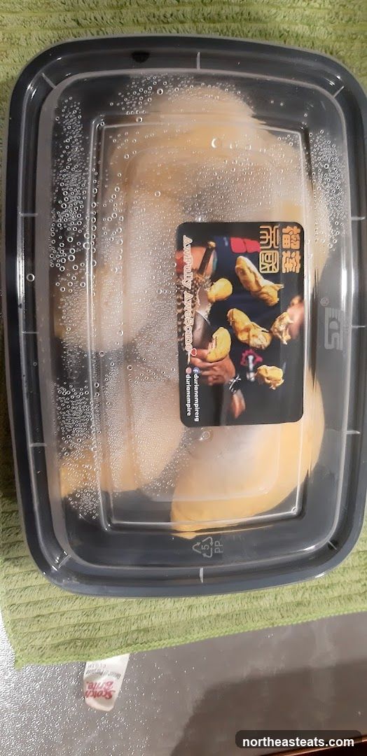 Durian Fruit in Container