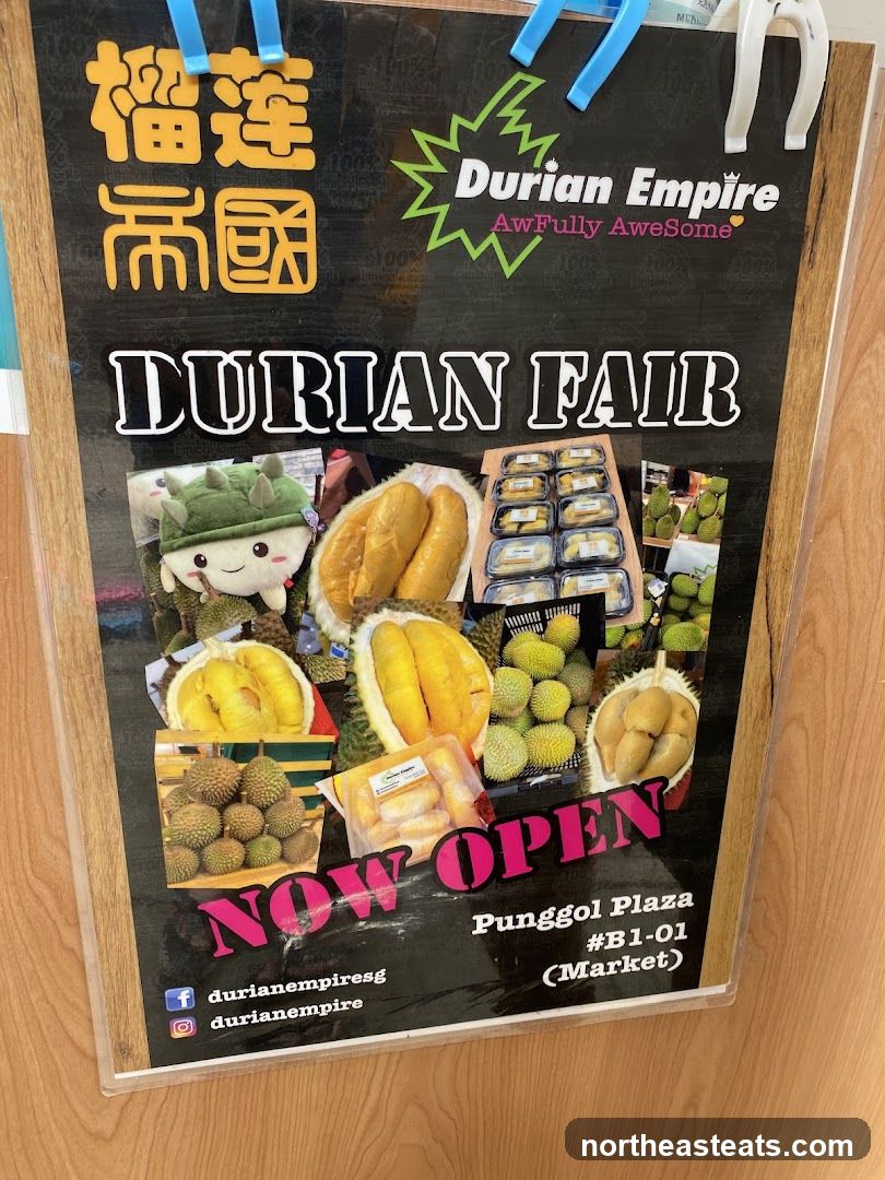 Durian Fair Advertisement