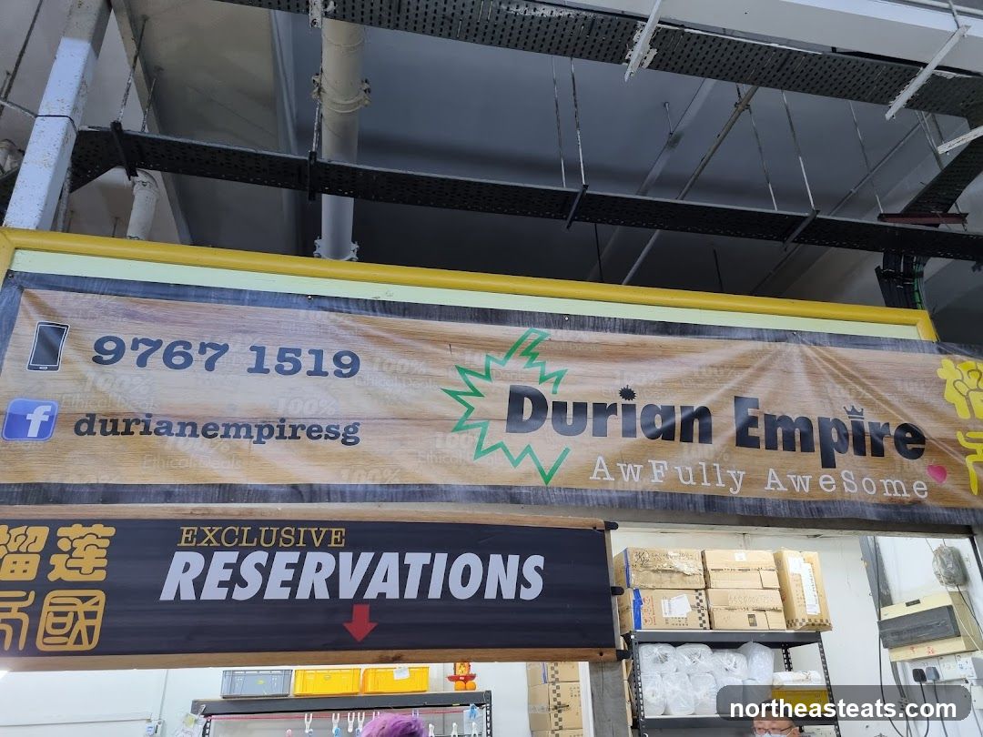 Durian Empire Signage