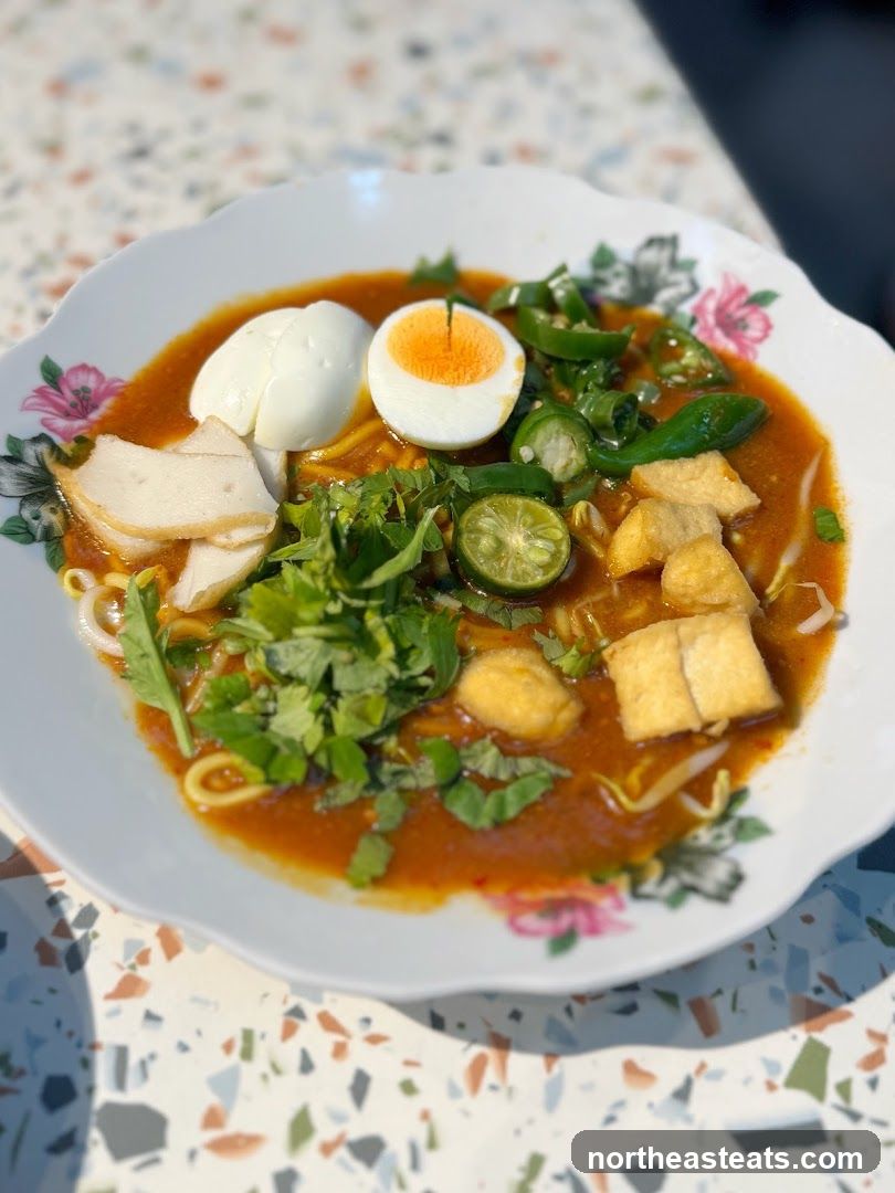 Noodle Dish with Egg and Vegetables