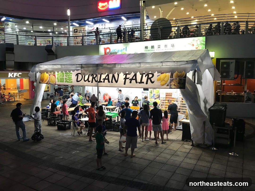 Durian Fair Stall
