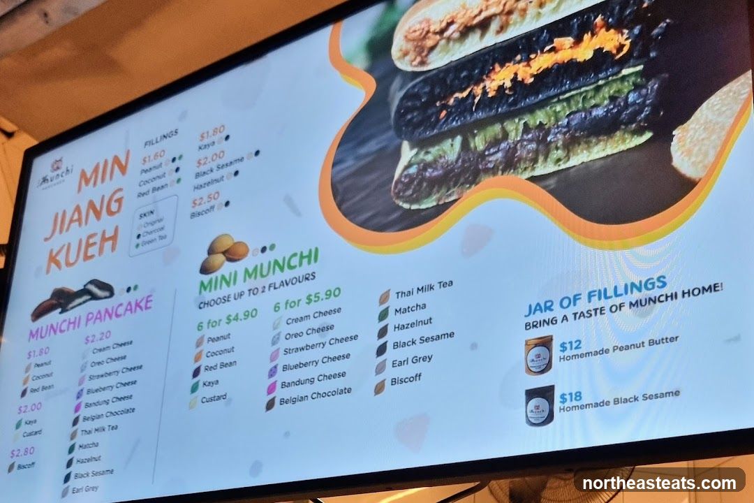 Min Jiang Kueh Menu