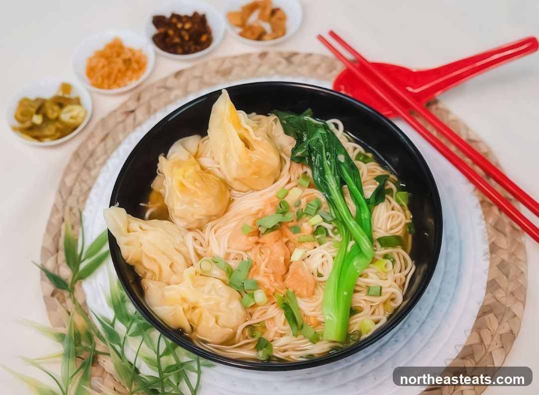 Wonton Noodle Soup