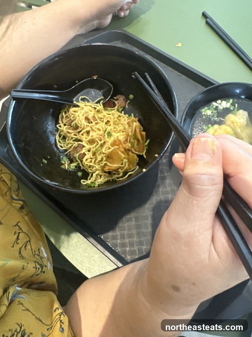Noodles and Wontons