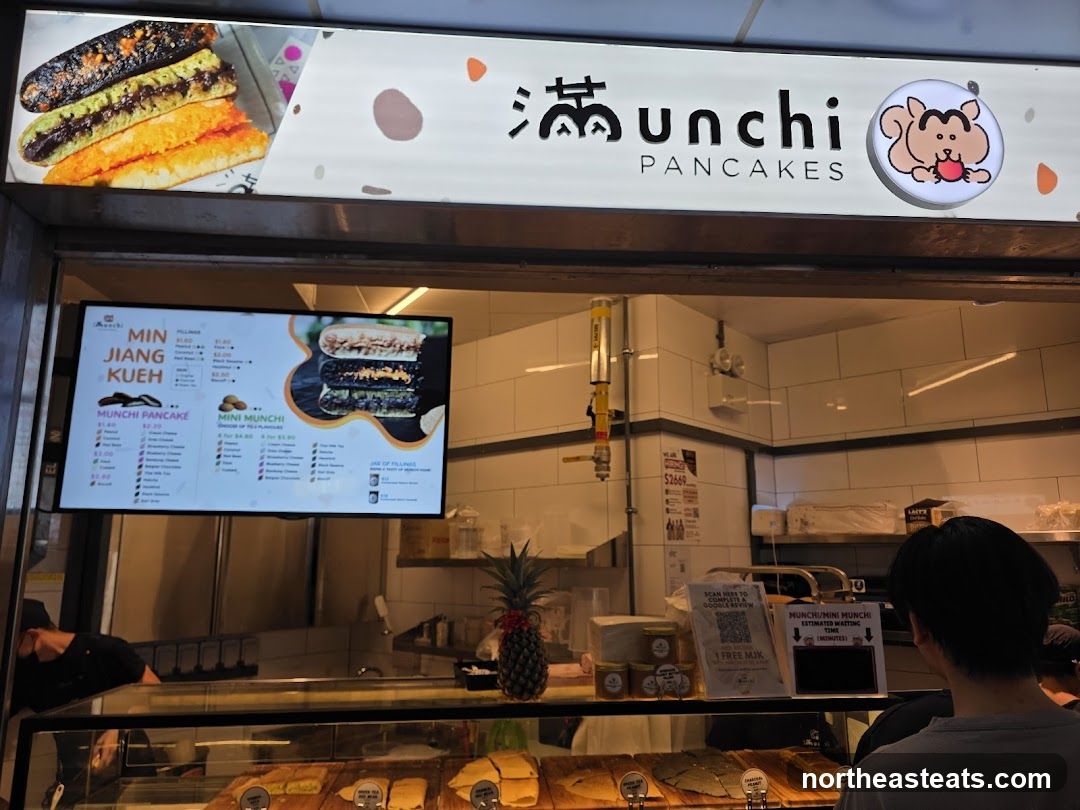 Munchi Pancakes Menu