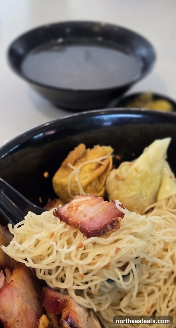 Noodles with Char Siu and Wontons