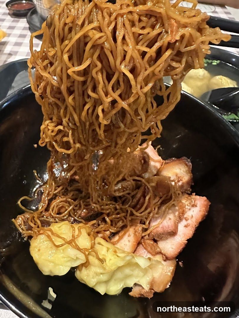 Noodles with Char Siu and Wontons