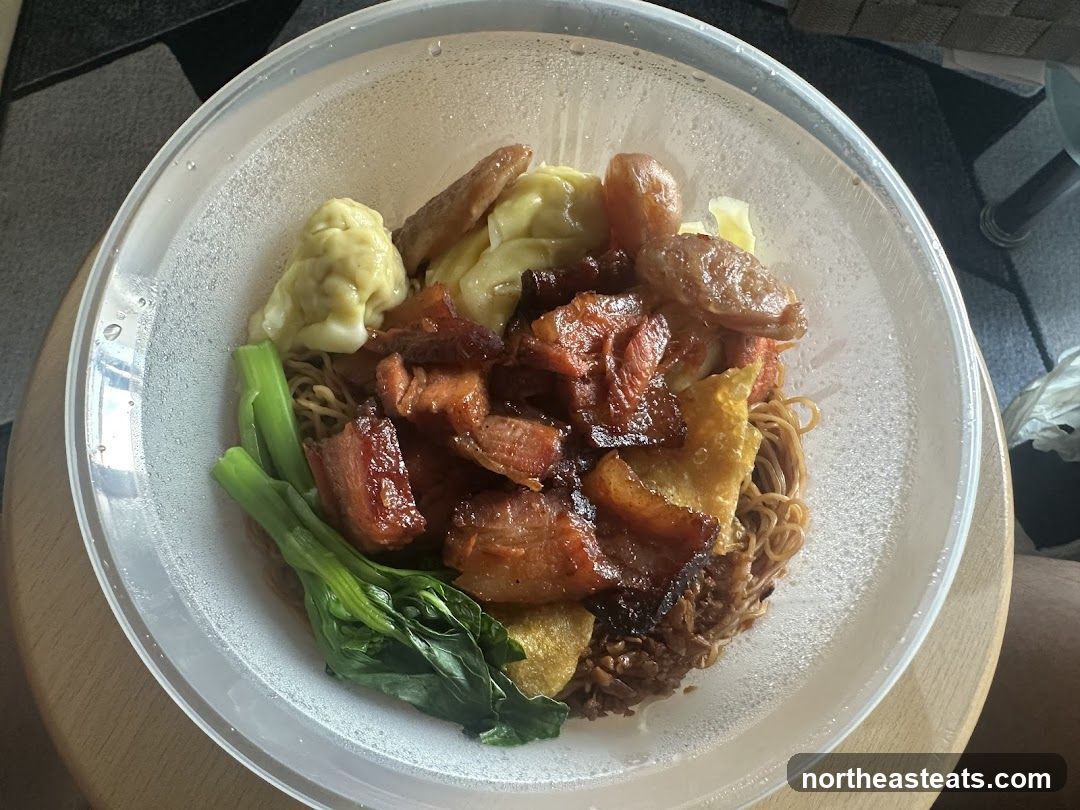 Noodles with Char Siu and Wontons