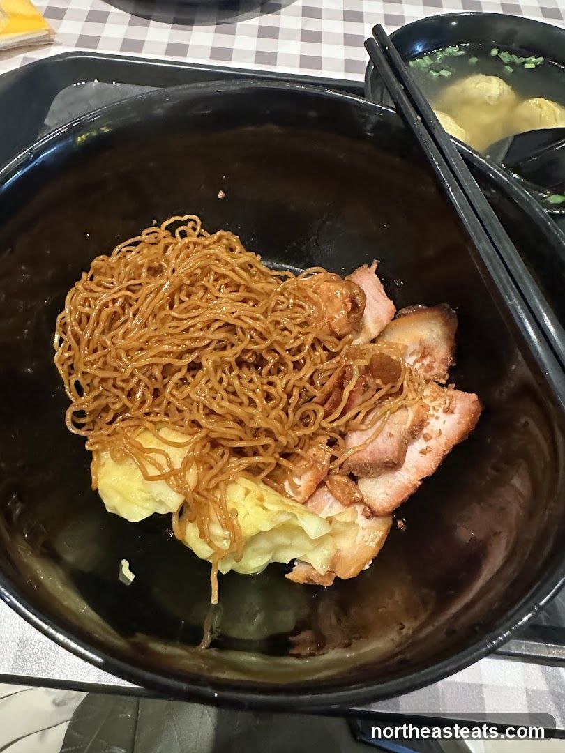 Noodles with Char Siu and Wontons