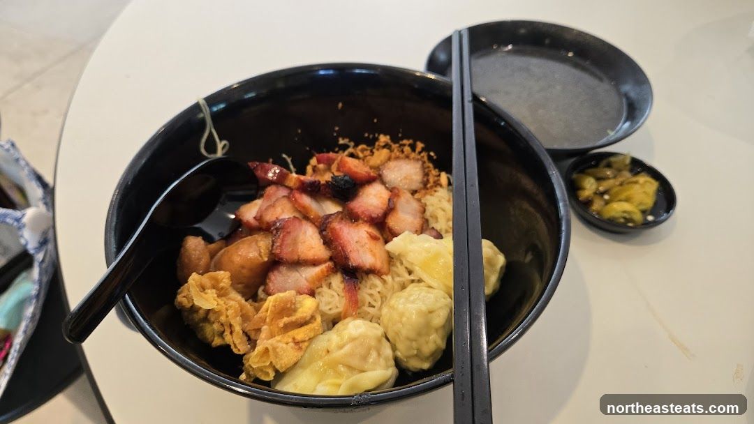 Noodles with Char Siu and Wontons