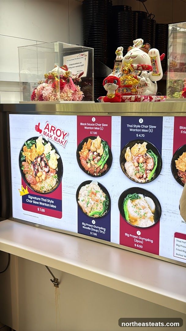 Aroy Mak Mak Menu