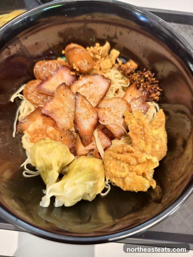 Noodles with Char Siu and Wontons
