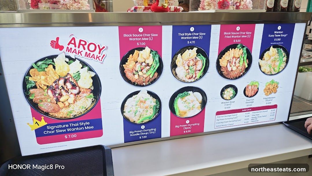 Aroy Mak Mak Menu