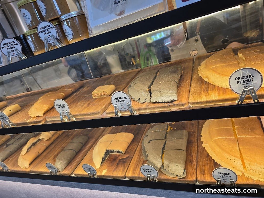 Pancakes and Fillings Display