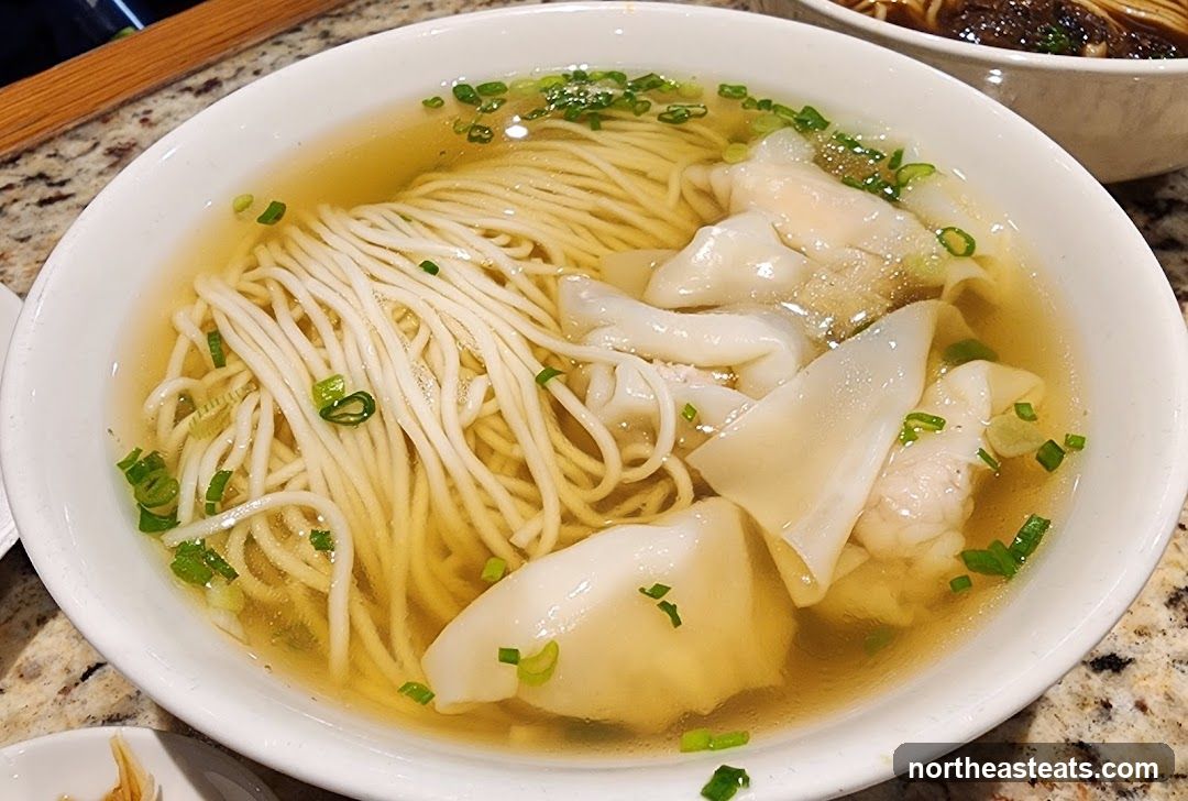 Wonton Noodle Soup