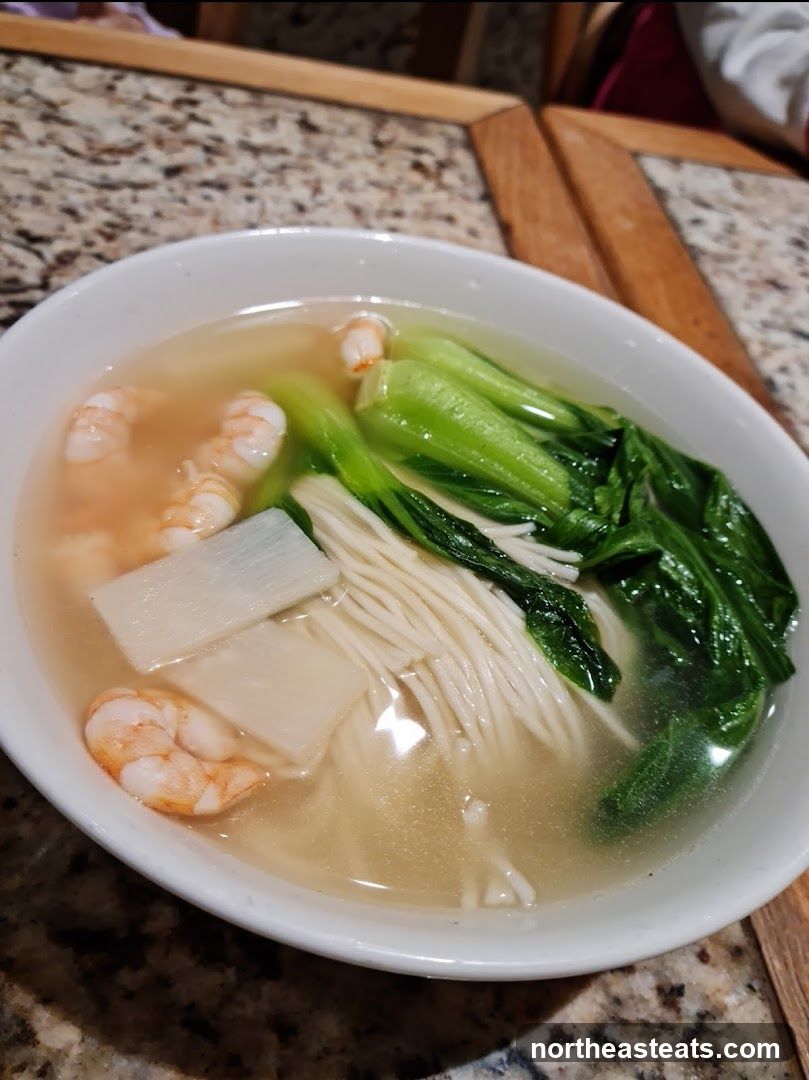 Shrimp and Noodle Soup