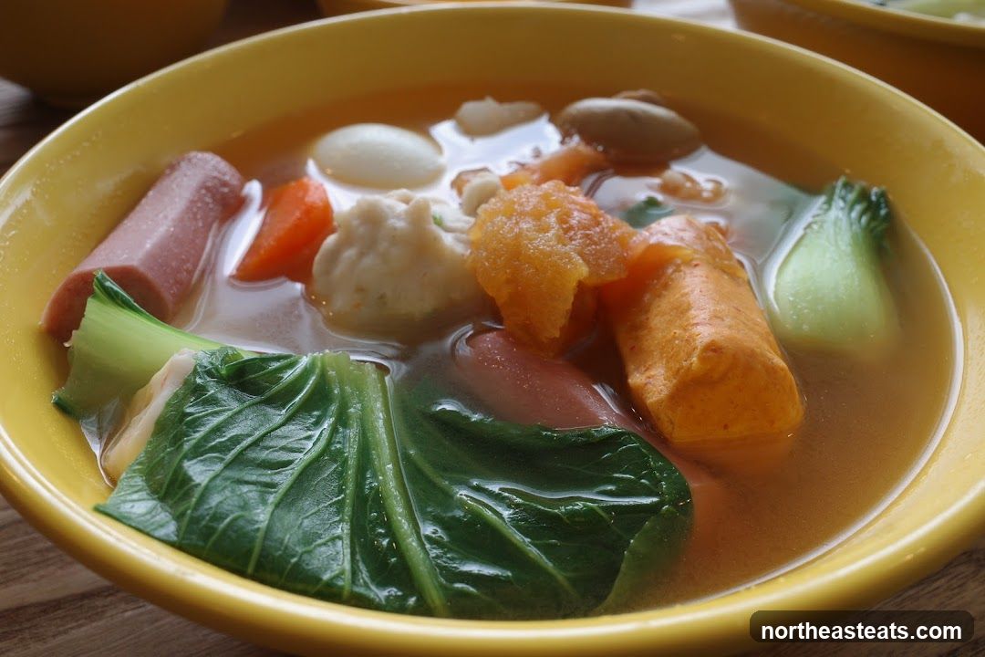 Soup with Various Ingredients