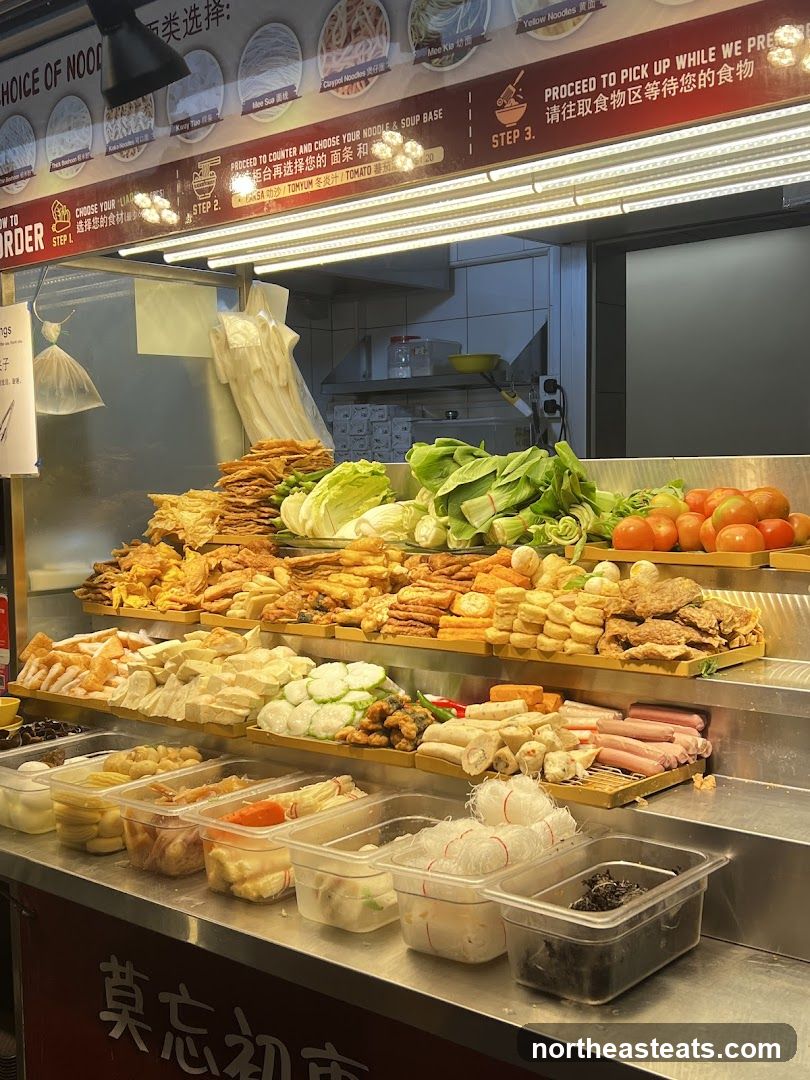 Food Stall Display