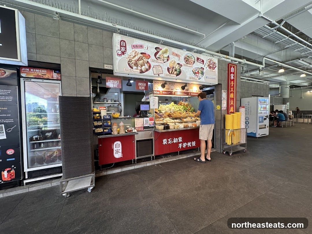 Food Stall with Menu