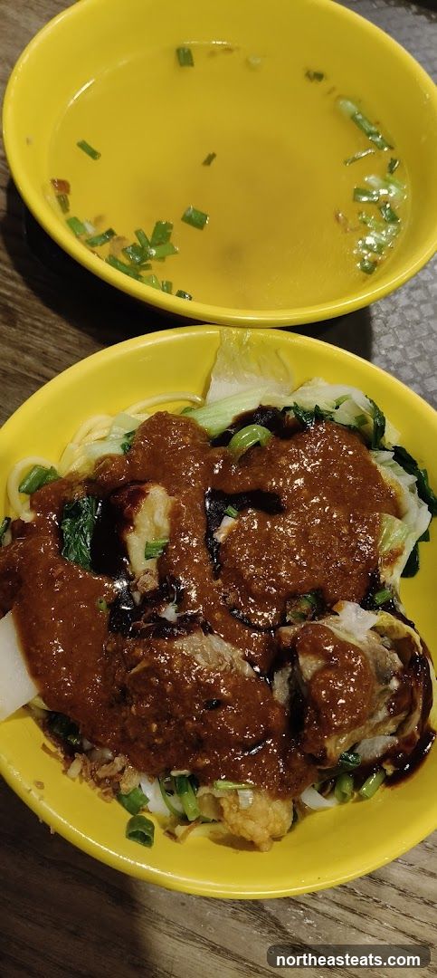 Noodles with Sauce and Soup