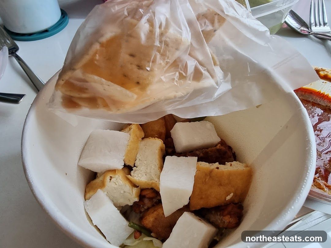 Food in a bowl