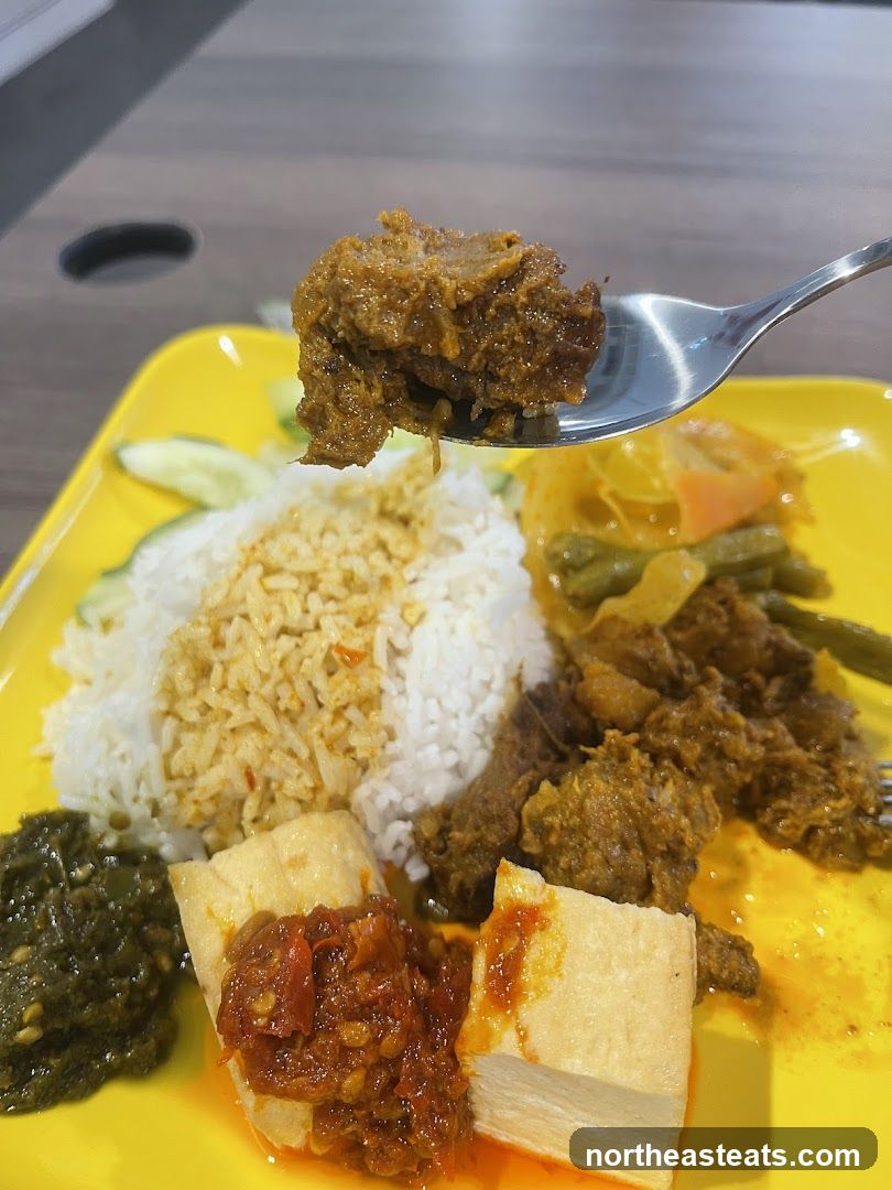 Beef Rendang with Rice