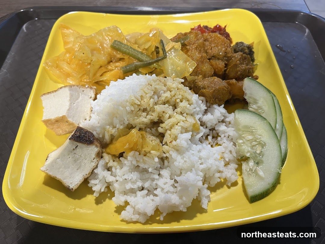 Plate of food