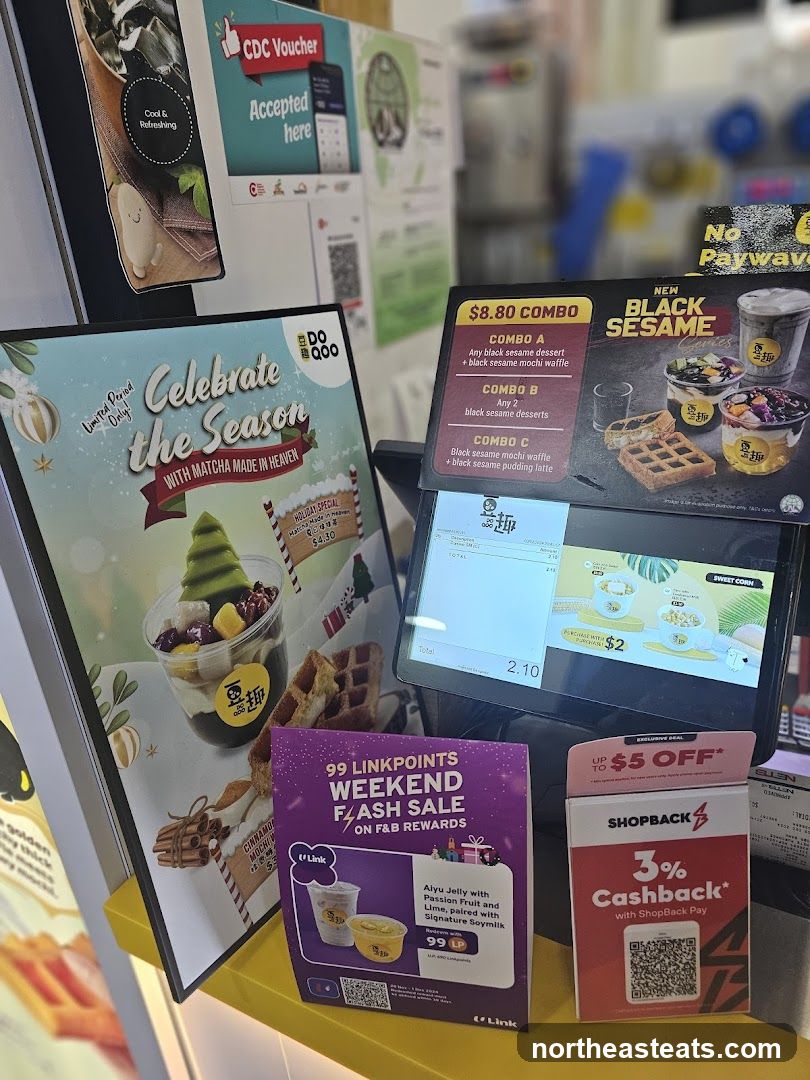 Dessert shop promotions