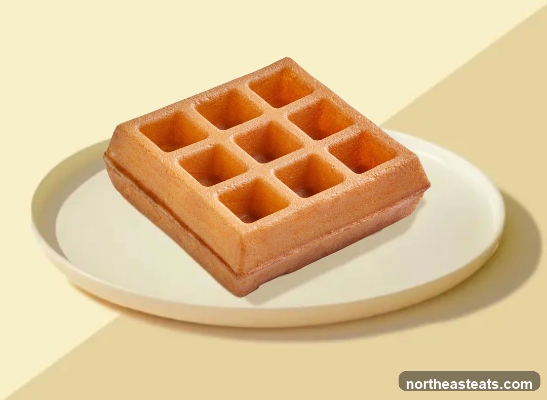 Waffle on a Plate