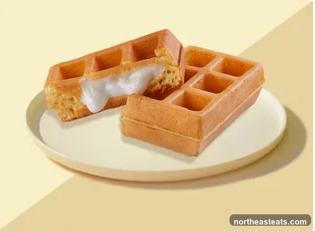 Waffles with Cream Filling