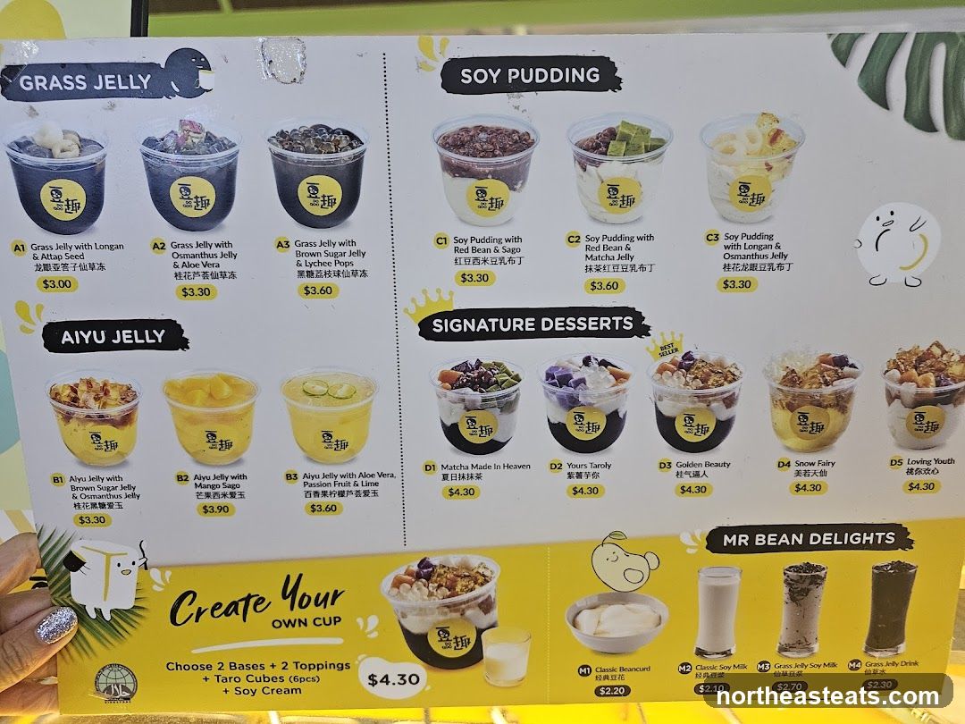 Dessert Menu