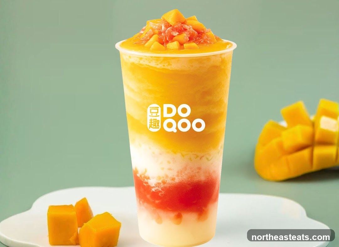 Mango and Grapefruit Drink