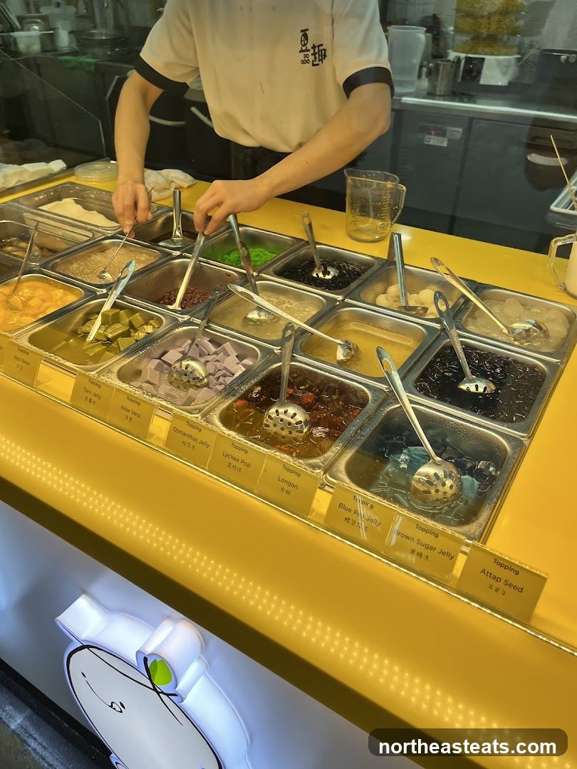 Dessert Topping Bar
