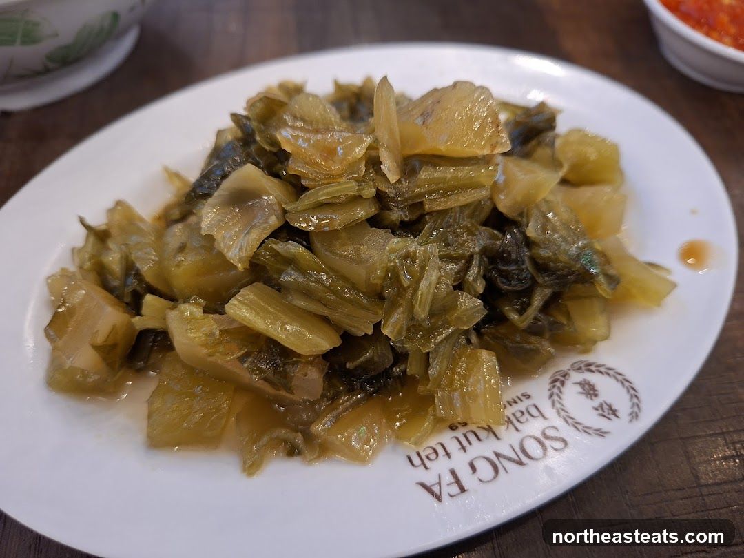 Pickled Mustard Greens