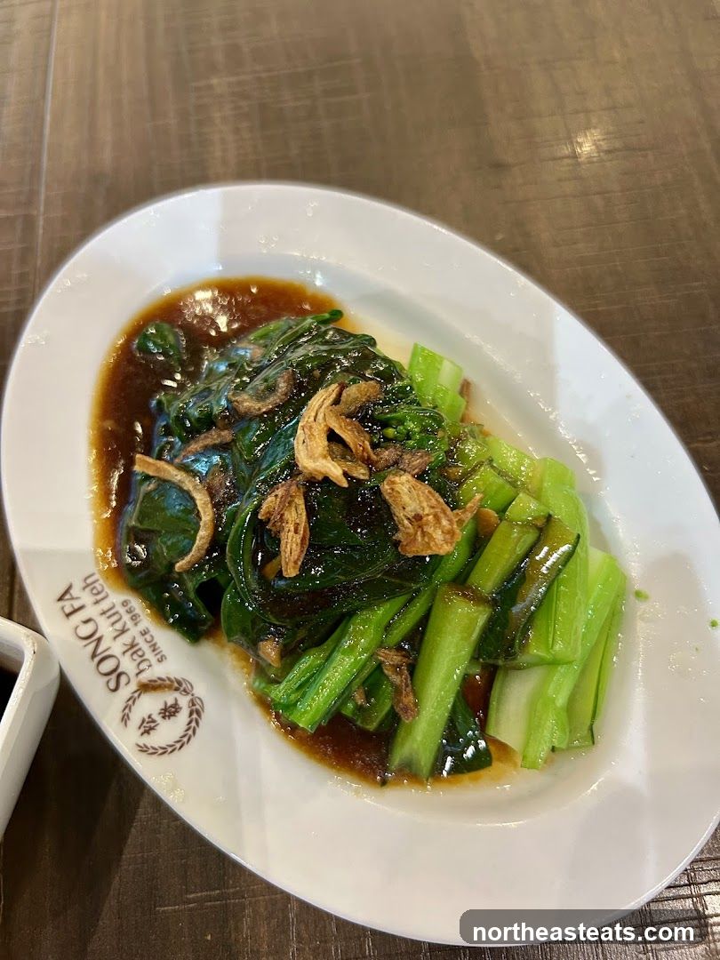 Stir-fried Greens with Garlic