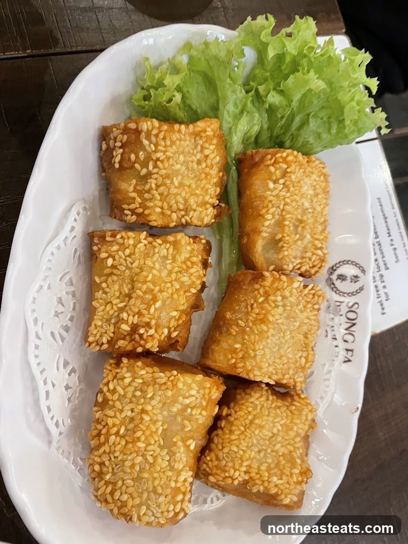 Sesame Seed Fried Rolls