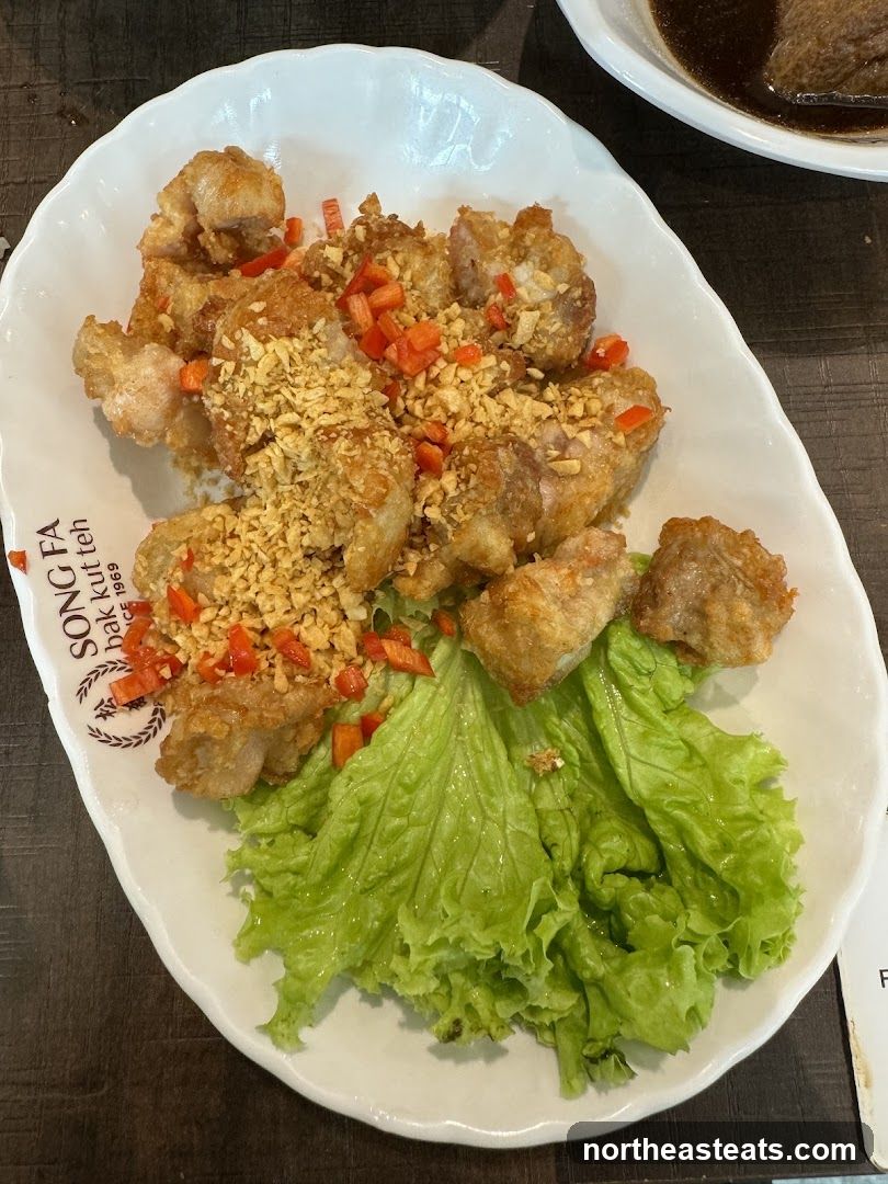 Fried Pork Belly with Peanuts and Chili