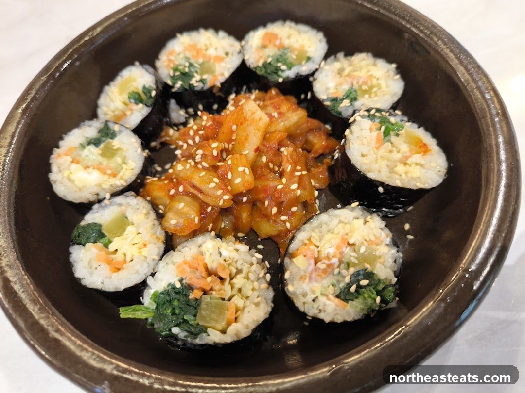 Kimbap and Kimchi